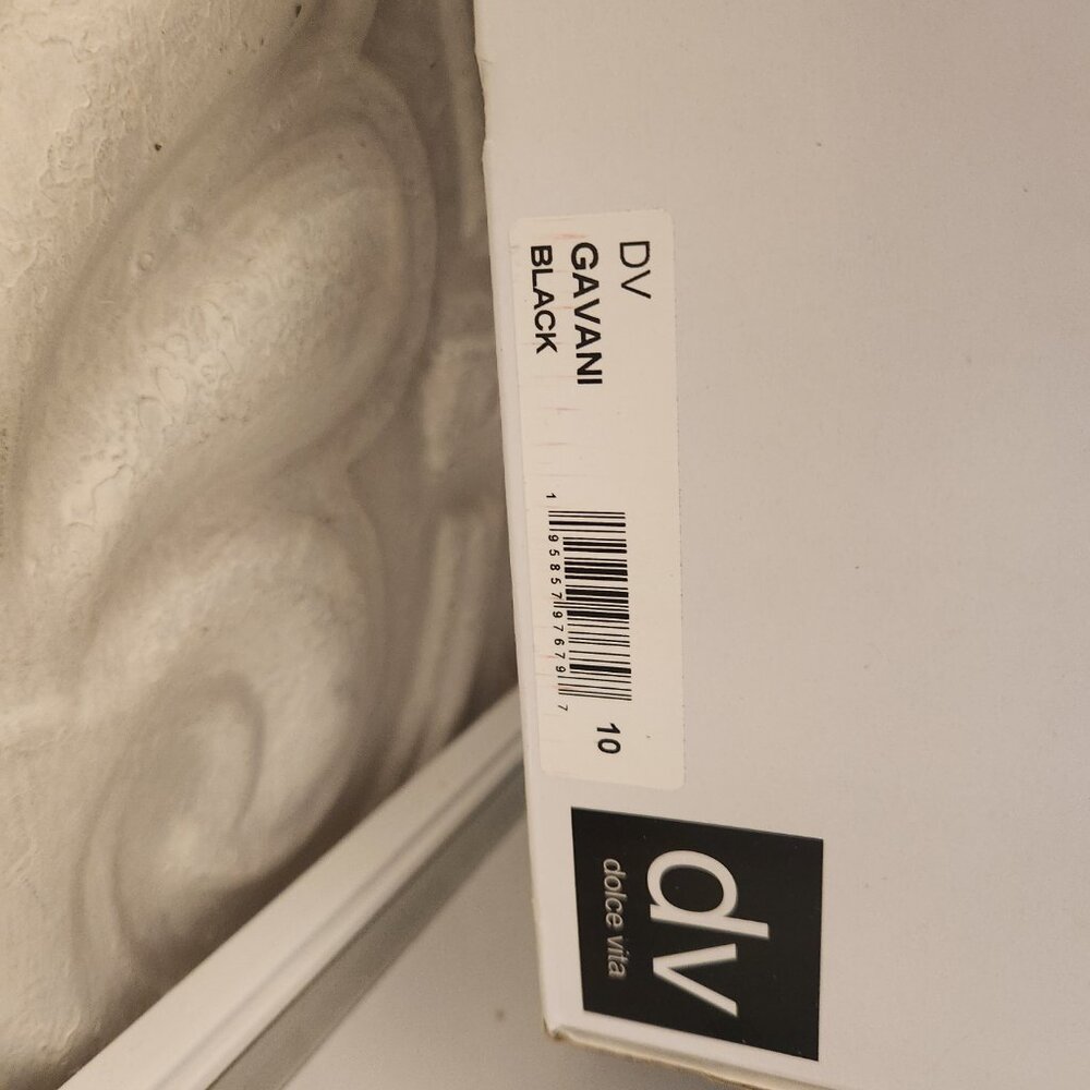 DV Dolce Vita Boots Gavani Black Heeled Boots. NIB. Size 10 - Picture 4 of 12